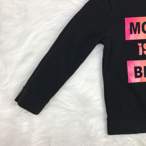 Girls Mommy Is My Bestie Crew Neck Sweatshirt 5T - Picture 6 of 8